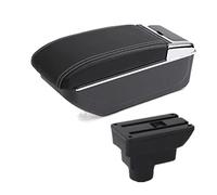 Para Opel Para Corsa D Caja De Reposabrazos De Coche Caja Almacenamiento Interior Piezas De Reacondicionamiento Con Caja De Reposabrazos De Coche USB(C3 7USB)