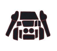 Para Opel Para Crossland X SUV 2018-2022 Alfombrilla Antideslizante Para Ranura De Puerta De Coche Interior De Coche