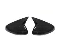 Para Opel para Insignia 2017-2021 cubierta espejo retrovisor lateral coche pegatina tapa de ala embellecedor de caja de puerta Exterior Carcasas Espejo Retrovisor 100%(Modelo fibra carbono)