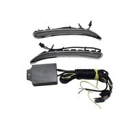 Para Opel Para Insignia GS 2010-2015 Luces Diurnas Con Intermitentes Amarillos Luces Antiniebla Luces LED De Circulación Diurna 12 V Para Coche Luz Antiniebla