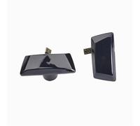 Para Opel Para Insignia Para Astra H Para Corsa D Led Indicador Lateral Dinámico Luz Señal Giro Secuencial Lámpara Intermitente Luz Señal Giro Luces Indicador(Dynamic Smoked)