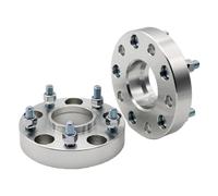 Para OPEL Para Magna Para Zafira Para Omega Para Vectra Para Meriva B 2 Piezas 15/20/25/35mm PCD 5x110 CB 65,1mm Adaptador Espaciador De Rueda Separadores Ruedas Coche(2Pieces 25mm Silver)