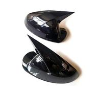 Para Opel para Vauxhall para Insignia 2008-2016 pegatina cubierta espejo retrovisor lateral tapa ala embellecedor caja de puerta Exterior Carcasas Espejo Retrovisor 100%(Negro brillante)