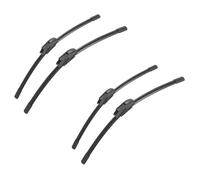 Para Opel Para Vauxhall Para Vectra C 2005-2008 Escobillas Limpiaparabrisas Delanteras Y Traseras 24" 19" 15"(4x Front wiper)