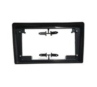 para Opel para Zafira B para Astra H para Antara para Corsa D Automóvil Fascia Marco Adaptador Caja Canbus Android Radio Salpicadero Fascia del Panel de Radio(Negro)