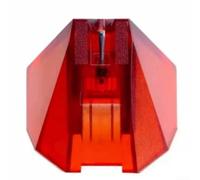 Para Ortofon 2m Series Mm Imán móvil Reemplazo Stylus Aguja Cartucho Punta Rojo, Azul, Negro, Naranja, Gris, Magenta, Blanco, Reproductor de discos de vinilo (rojo)