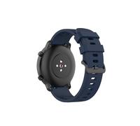 (Para otros 20 mm - Azul medianoche) Correa de silicona de 22 mm y 20 mm para pulsera original Amazfit