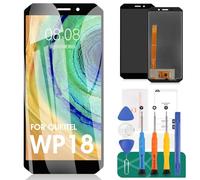 Para Oukitel WP18 Pantalla LCD para Oukitel WP18 Reemplazo de pantalla táctil digitalizador Asamblea Kits de reparación (negro, sin marco)