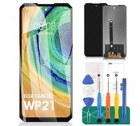 Para Oukitel WP21 Ultra - Kit de reparación de pantalla LCD táctil digitalizador para Oukitel WP21 Ultra (negro, sin marco)