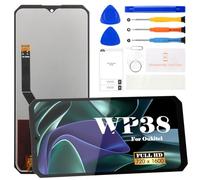 Para Oukitel WP38 Pantalla LCD para Oukitel WP38 Reemplazo de pantalla para Oukitel WP38, digitalizador de pantalla táctil, kits de reparación sin marco, negro (para Android 13 (no apto para 14))