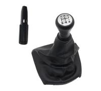 Para P&eugeot 307 2001-2008 Pomo Palanca Cambios Tela Pomo Palanca Cambios Funda Pomo cambios marcha(6 speed black set)
