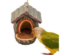 para Pájaros,Casa para Pájaros De Diseño Abierto | s Decorativos para Aves Silvestres - para Observación De Ardillas Y Colibríes Desde La Ventana Al Exterior