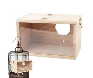 para pájaros - de cría de nidos de pájaros, de apareamiento para loros | Refugio exterior para pájaros pajareros, de pájaros de madera para loros, periquitos, periquitos