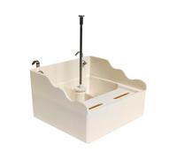 para pájaros para Jaula | Bebedero y Tipo Cuenco para Aves,Bañera para pájaros - para Loros Cotorras Periquitos Jardín Patio Terraza Exterior Interior Hogar