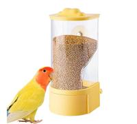 para pájaros para la Jaula, automático para pájaros | Suministro automático para periquitos | Separación De Cubiertas De Comida para Pájaros con Perca para La Peluca