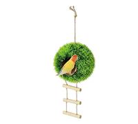 para Pájaros | Tejido Hierba Artificial para Cría De Aves - Hamaca Jaula Pájaros,para Canarios de Interior y Exterior Aviario y Jardín Salón y Hogar Mascota Canario
