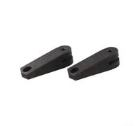 para palanca Aluminio Aleación Motor Marino 9.9 a 60HP Negro(2pcs)