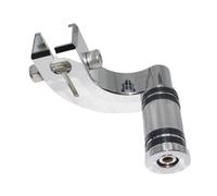 Para Palanca De Cambios Harley Softail Palanca Cambios de talón y Punta | Puntera cromada en el talón con estriberas de cambio Street Bob Low Rider Breakout Fat Boy(Heel Shift Lever 4)
