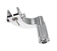 Para Palanca De Cambios Harley Softail Palanca Cambios de talón y Punta | Puntera cromada en el talón con estriberas de cambio Street Bob Low Rider Breakout Fat Boy(Heel Shift Lever 2)