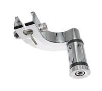 Para Palanca De Cambios Harley Softail Palanca Cambios de talón y Punta | Puntera cromada en el talón con estriberas de cambio Street Bob Low Rider Breakout Fat Boy(Heel Shift Lever 3)