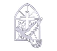 Para paloma para corte de metal cruzado troqueles plantilla scrapbook álbum tarjeta de papel T