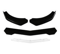 para Panamera 2012-2022 Parachoques Delantero Labio Barbilla Alerón Divisor Difusor Cuerpo Kits Embellecedor Protector De Presa Aire Labio Delantero Coche(White)