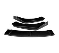 para Panamera 970 2010-2016 Parachoques Delantero Alerón Difusor Divisor Kit De Protección De Aire Alerón Delantero Coche(Matte Black)