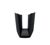 Para Panamera Para Taycan 2019-2023 Embellecedor Forma U Volante | Para 911 para Macan Car Etiqueta de marco de decoración interior de fibra de carbono(Carbon Fiber Matte)