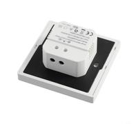 Para panel de control Sonoff NSPanel Pro Smart Home con para zigbee para gateway, concentrador táctil WiFi para gestión de dispositivos, escenas y vigilancia de cámaras, negro (blanco)