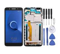 Para Pantalla LCD Digitalizador Ensamblaje Completo Con Marco Para Alcatel 1x 2018 5059 5059d