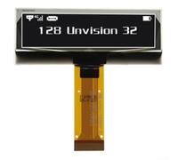 Para pantalla OLED de 2.23 pulgadas con SSD1305, resolución de 128 x 32, para compatibilidad de interfaz SPI, FPC de 24 pines para diseños de panel de control (blanco)