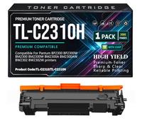 para Pantum BP2300 BP2300W BM2300 BM2300W BM2300A BM2300AW BW2302 BW2302W Cartuchos de tóner TL-C2310H Tóner Negro con Chip Alto Rendimiento 3000 páginas,TLC2310H-1PC