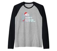 para Papá Noel, no Importa, compraré mis propias Cosas, diversión navideña Camiseta Manga Raglan