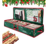 para papel de regalo | Tela Oxford Festivo, para papel de regalo para Navidad | Para Dormitorio, Armario, Salón, Aparador, Estantería, Rollos, Lazos