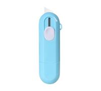 Para papel térmico, líquido cubriente de privacidad con cúter, borrador de etiquetas, para paquetes, envíos, oficina, correo, escuela, casa, trabajo, documentos, correspondencia y diario