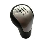 Para Para FIESTA MK6 2002-2008 MT 5 6 Velocidades Perilla De Cambio Marchas Para Coche Cabeza Mango Palanca Velocidad Coche(6speed silver)