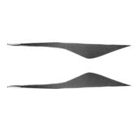 Para Para MK4 2007-2013 Cejas Faro Cubierta Párpado Embellecedor Negro Piano Pegatina Accesorios Sintonización Exterior Coche cejas faros coche