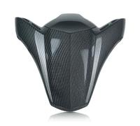 Para Para Ninja Z900 2017 2018 2019 2020 2021 2022 2023 Cubierta Cabeza Pasajero Trasero Motocicleta Asiento Alerón con carenado fijo(Color de carbono)
