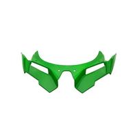 Para Para Ninja ZX-4R ZX-25R ZX4R ZX25R 2023 2024 Aletas Carenado Delantero Motocicleta Cubierta Protectora Ala Aerodinámica FRTRGVUVXP(Verde)