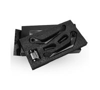 Para Para NINJA1000SX Z1000SX Para NINJA 1000SX Z1000SX Protector Palancas Embrague Freno Motocicleta CNC Puños Manillar Protector Manos(Black 2)