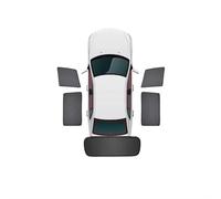 para para Outlander para Phev 5/7 Asientos 2008-2013 Parasol Magnético para Coche Ventanas Laterales De Coche Parasol Protector Protector Solar Lateral Coche(5pcs Forward)