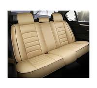 para para Outlander para XL para Montero para Carisma para Mirage Funda Asiento Delantero O Trasero Coche Accesorios Cuero Fundas Asientos Delanteros(Beige Rear)