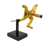 Para Para Panigale 899 959 1199 1299 Para Motocicleta CNC Reposapiés Ajustable Aluminio Juego Trasero Clavijas Pedal Reposapiés(7)