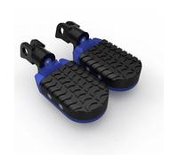 para para para Pan America 2020-2024 Clavija Pie Ajustable Estriberas Giratorias Pedales Descanso Delantero Motocicleta Reposapiés Delanteros(Style 2 Blue)
