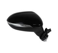 Para Para Passat B8 2017-2020 Auto Power Climatizada Plegable Señal Giro Conjunto Espejo Lateral Piezas Repuesto Izquierda Derecha Completo Espejo Retrovisor(C 8 Wire Right)