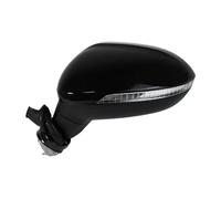 Para Para Passat B8 2017-2020 Auto Power Climatizada Plegable Señal Giro Conjunto Espejo Lateral Piezas Repuesto Izquierda Derecha Completo Espejo Retrovisor(C 6 Wire Left)