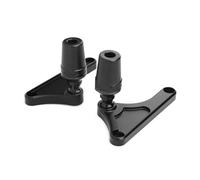 para para RSV4 RR para RSV4 RF 2021-2023 Marco Protección contra Caídas Motocicletas Deslizador Carenado Protector contra Choques Rueda Protección contra Caídas(Negro)