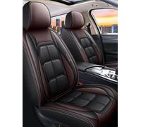 para para Serie 7 Todos Los Modelos De Coche para E38 E65 F01 F02 F03 F04 G11 G12 Cubierta De Asiento De Coche Accesorios Interiores Fundas Asientos(Café)
