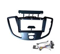 para para Transit 2015-2018 Radio Coche Android Reproductor MP5 Estéreo Carcasa Marco Unidad Principal Facia Tablero Instrumentos Cubierta(Cable de Marco Canbus)