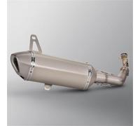 Para Para Vespa Para GTS300 Para GTS-300 2008-2023 Silenciador Escape | Silenciador Colector Motocicleta De Escape Completo Para Scooter DB Killer(Plata)